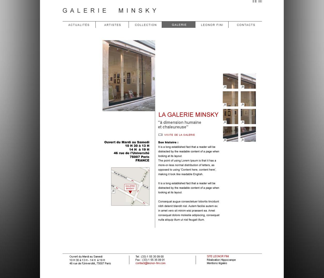 Nimsky (Gallerie) - Site Web - Pratique